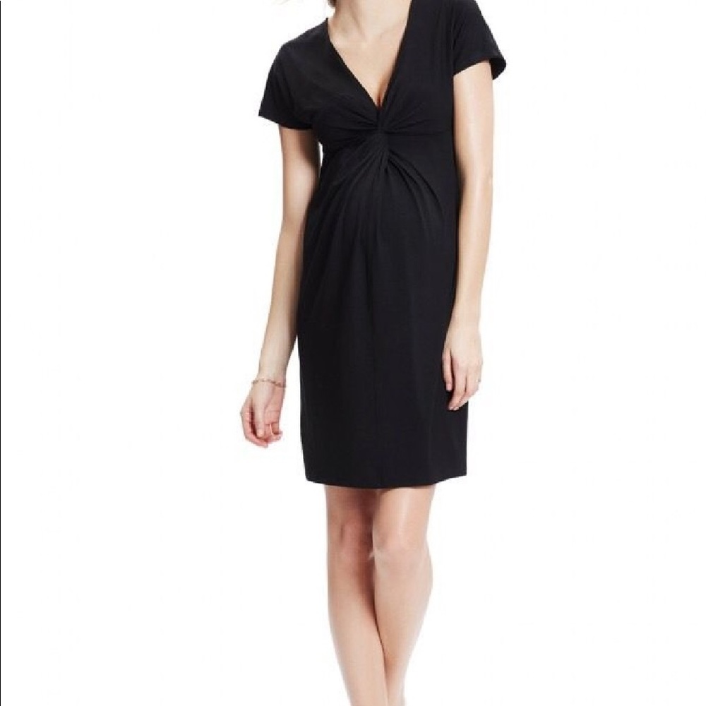 Hatch Maternity THE TWIST dress NEW size 1 gray